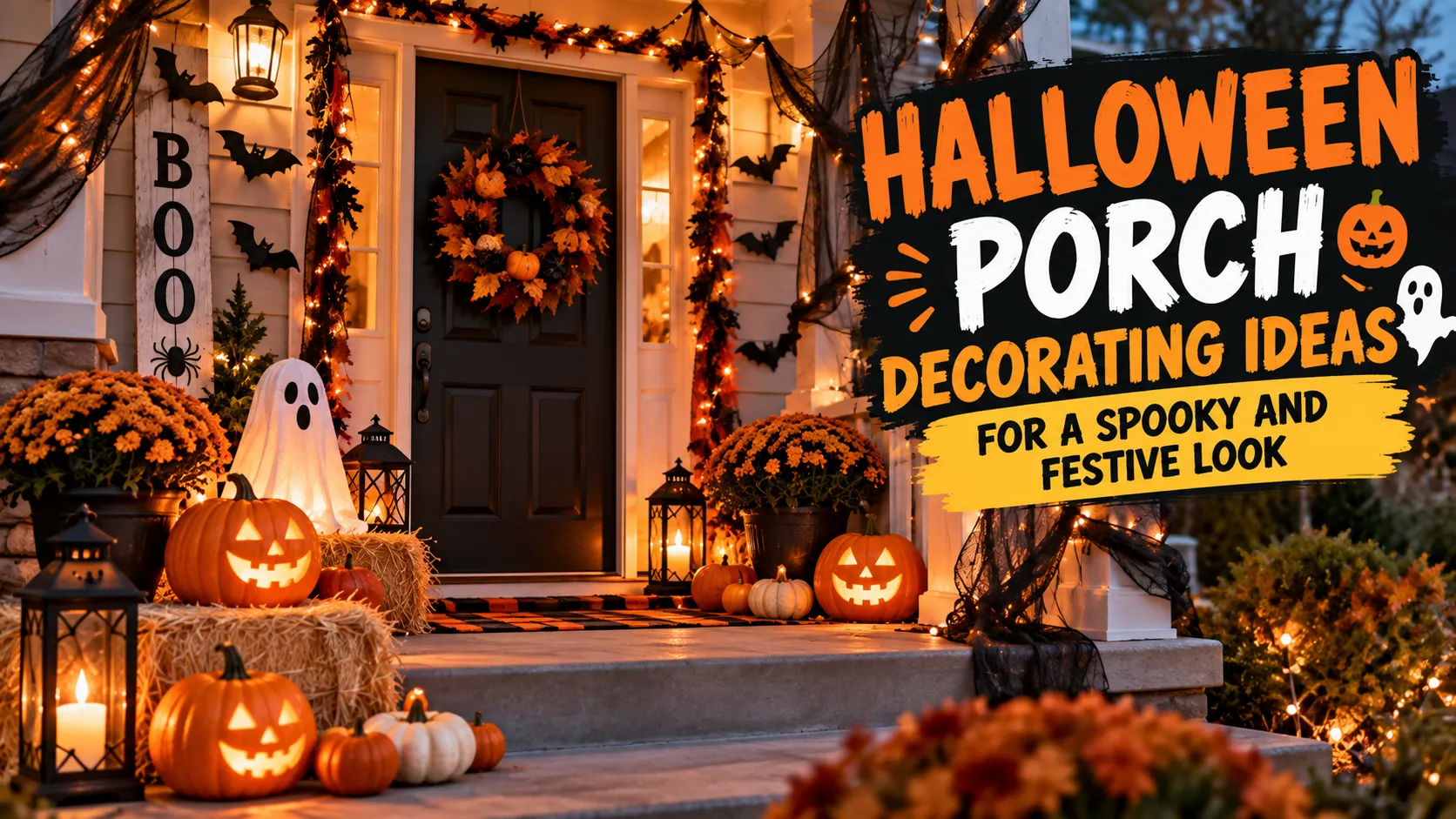 Halloween Porch Decorating Ideas: 15 Looks for Every Style and Budget