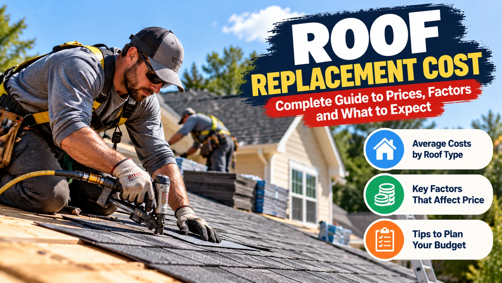 How Much Does a Roof Replacement Cost in 2026? Prices by Material and Size